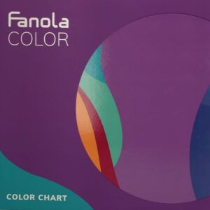 Fanola Farbkarte Haircolor, klein mit 119 Meschen