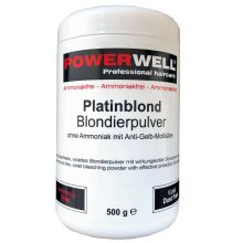 Powerwell Blondierpulver Platinblond Ohne Ammoniak 500 g...
