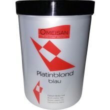Omeisan Blondierpulver Platinblond blau 400 g