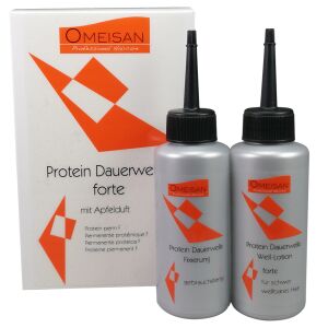 Omeisan Protein Dauerwelle Forte 2 x75 ml Set, mit Apfelduft
