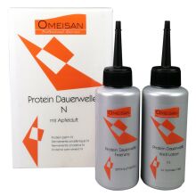 Omeisan Protein Dauerwelle N 2 x75 ml Set, mit Apfelduft