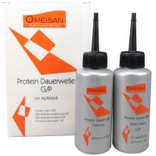 Omeisan Protein Dauerwelle G/P 2 x75 ml Set, mit Apfelduft